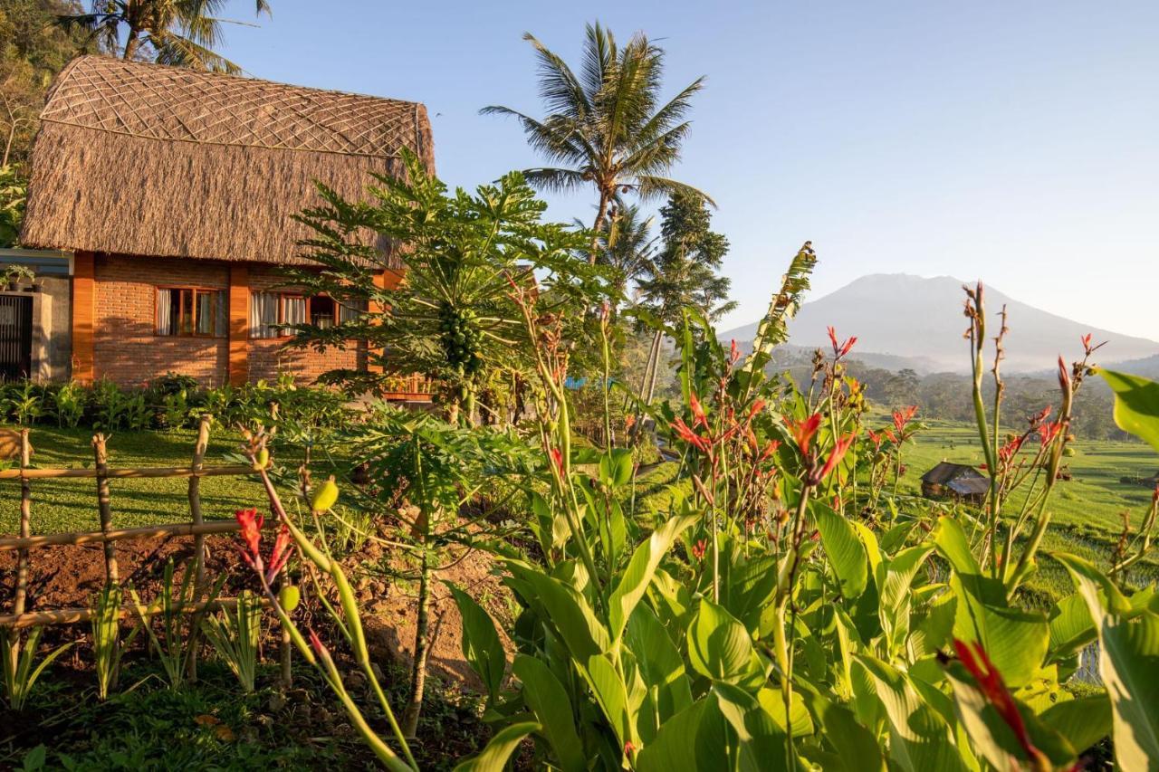 Romantic Barn With Mt. Agung Views Сидемен Экстерьер фото